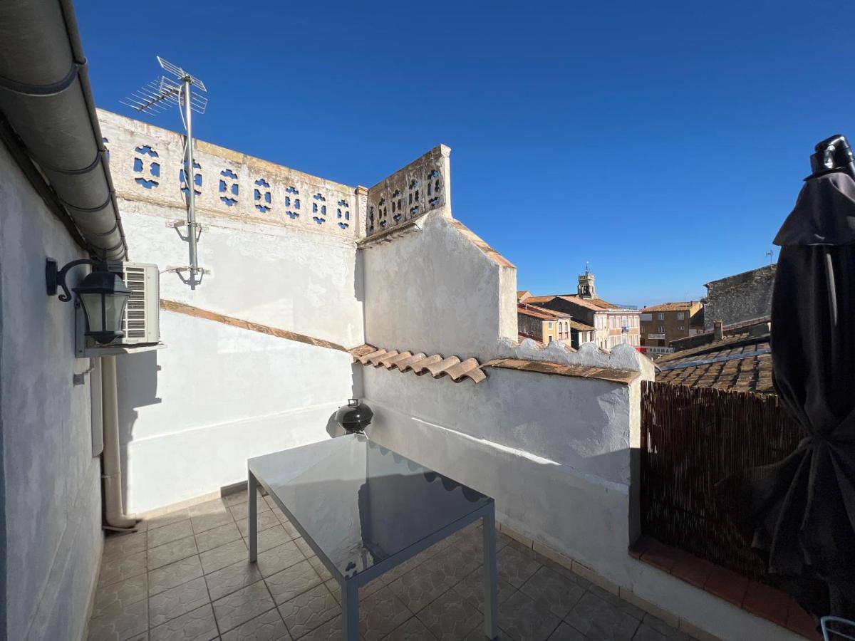 Appartement Loft Toit/Terrasse Sigean Exteriör bild
